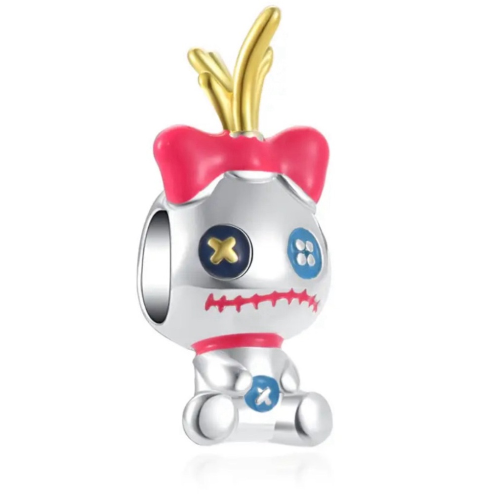 New Lilo & Stitch Scrump Doll Pandora Style Charm
